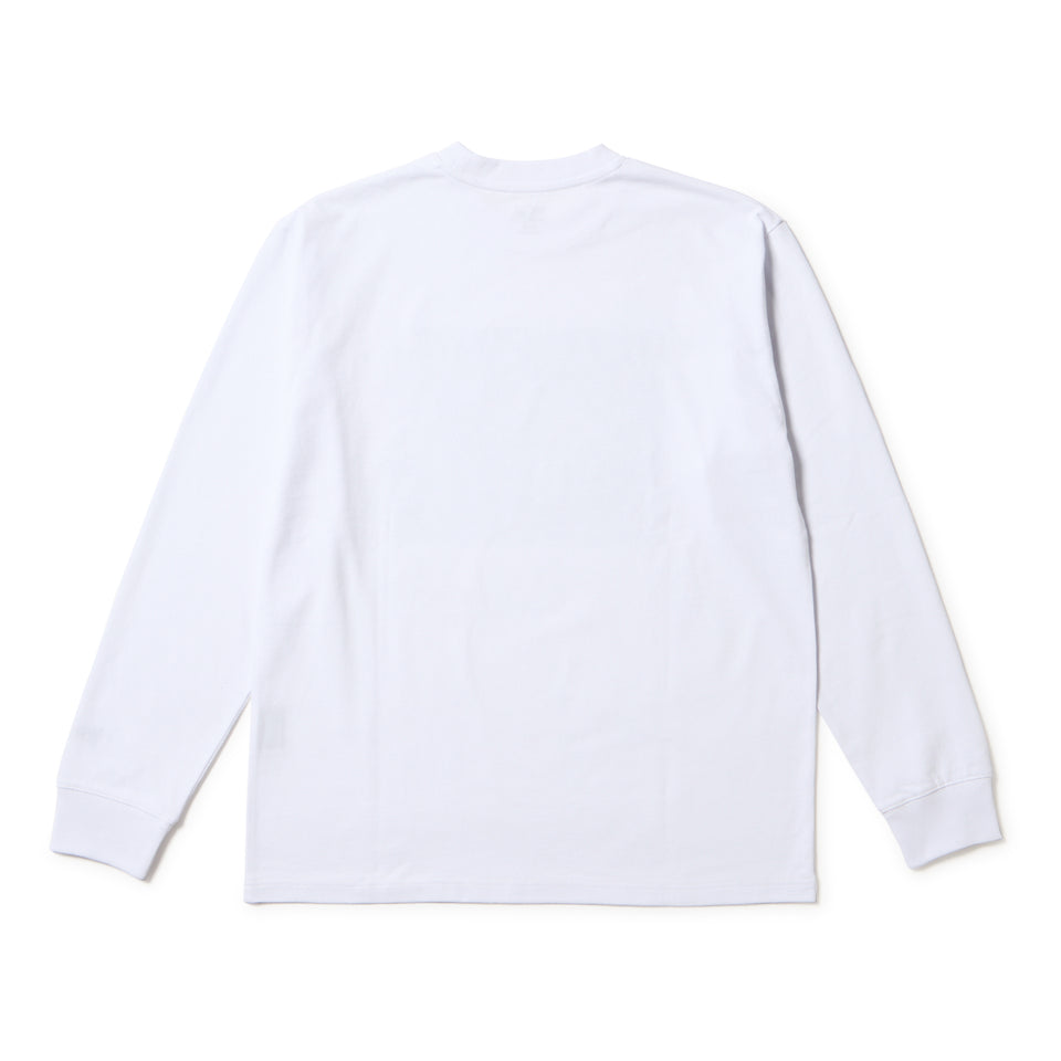 長袖 レギュラーフィット コットン Tシャツ TARO OKAMOTO 岡本太郎 フォト ホワイト | NEW ERA ニューエラ公式オンラインストア