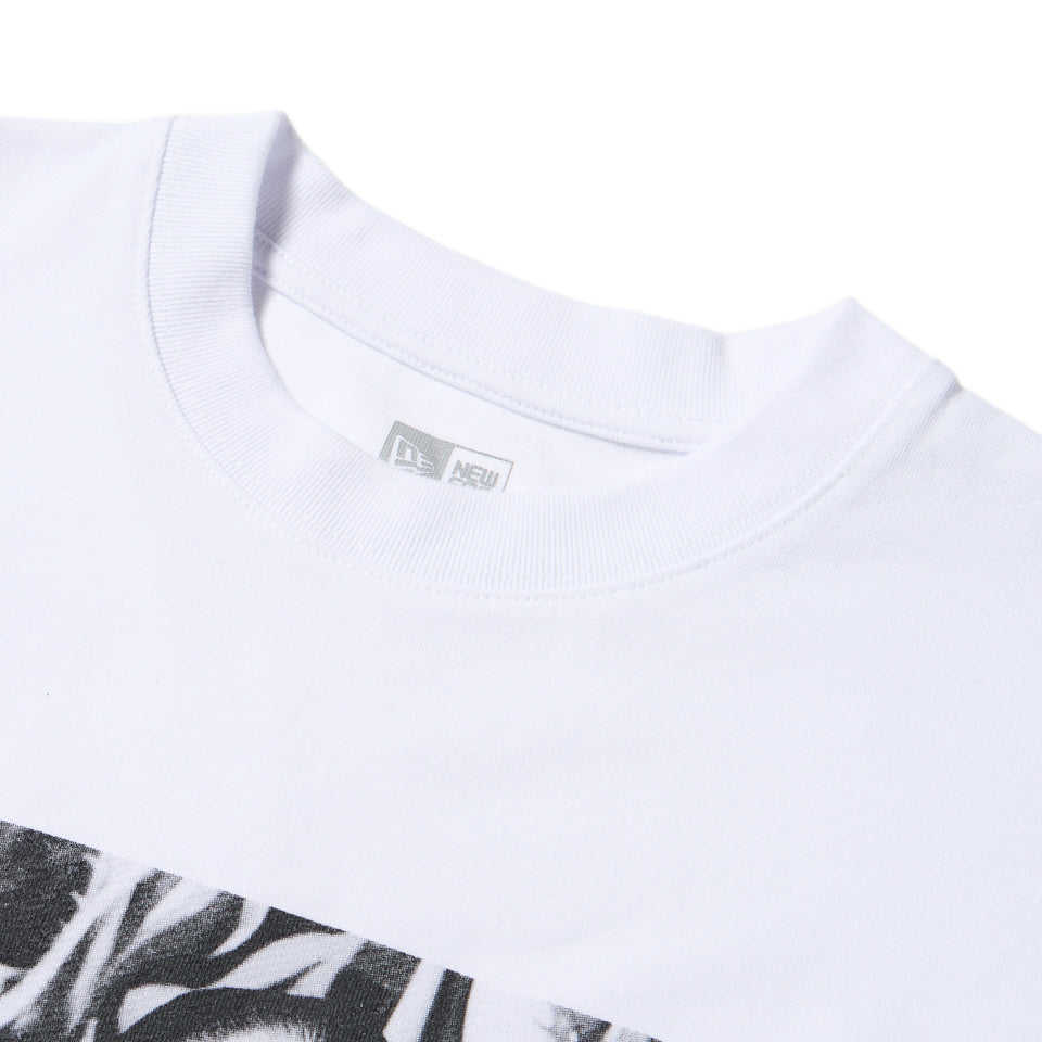 長袖 レギュラーフィット コットン Tシャツ TARO OKAMOTO 岡本太郎 フォト ホワイト | NEW ERA ニューエラ公式オンラインストア
