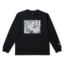 長袖 レギュラーフィット コットン Tシャツ TARO OKAMOTO 岡本太郎 フォト ブラック | NEW ERA ニューエラ公式オンラインストア