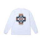 長袖 コットン Tシャツ Pendleton ホワイト レギュラーフィット