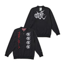 長袖 ニット ポロシャツ TARO OKAMOTO 岡本太郎 ブラック | ゴルフ