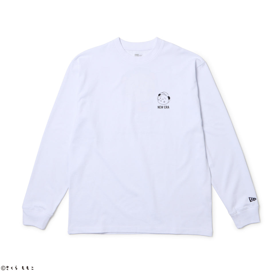 長袖 コットン Tシャツ コジコジ COJI-COJI ホワイト レギュラーフィット | NEW ERA ニューエラ公式オンラインストア