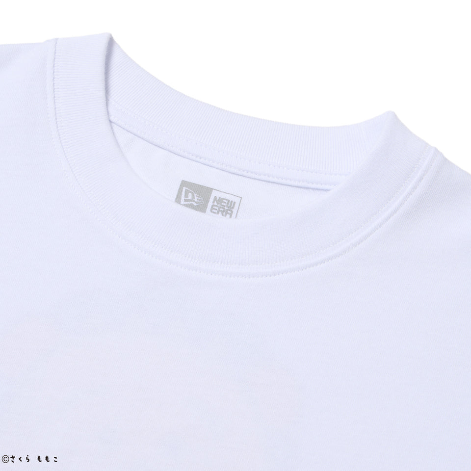 長袖 コットン Tシャツ コジコジ COJI-COJI ホワイト レギュラーフィット | NEW ERA ニューエラ公式オンラインストア