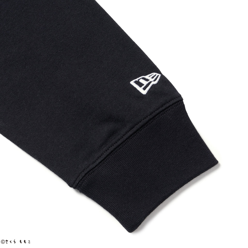 長袖 コットン Tシャツ コジコジ COJI-COJI ブラック レギュラーフィット | NEW ERA ニューエラ公式オンラインストア