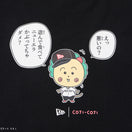 長袖 コットン Tシャツ コジコジ COJI-COJI ブラック レギュラーフィット | NEW ERA ニューエラ公式オンラインストア