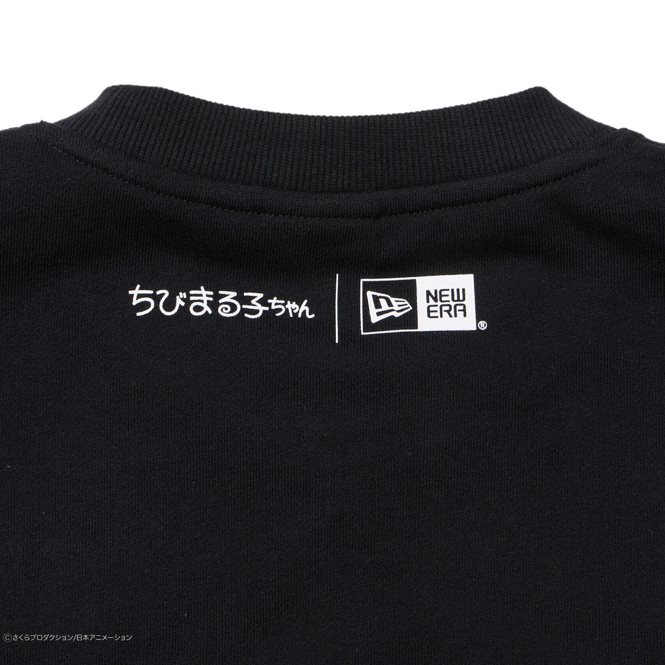 裏毛 スウェット クルーネック ちびまる子ちゃん まる子 ブラック | NEW ERA ニューエラ公式オンラインストア