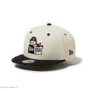 キッズ Youth 9FIFTY ちびまる子ちゃん ボックスロゴ まる子 クロームホワイト ブラックバイザー | NEW ERA ニューエラ公式オンラインストア
