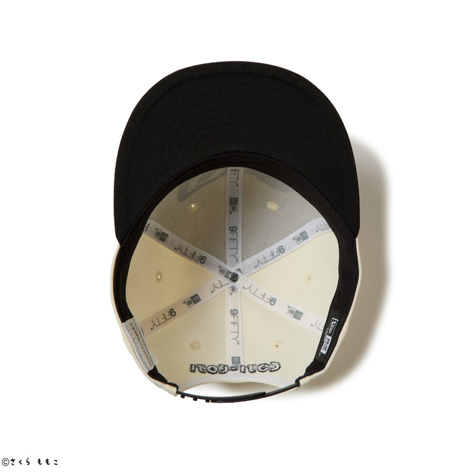 キッズ | Youth 9FIFTY コジコジ COJI-COJI フラッグロゴ クロームホワイト ブラックバイザー | NEW ERA ニューエラ公式オンラインストア