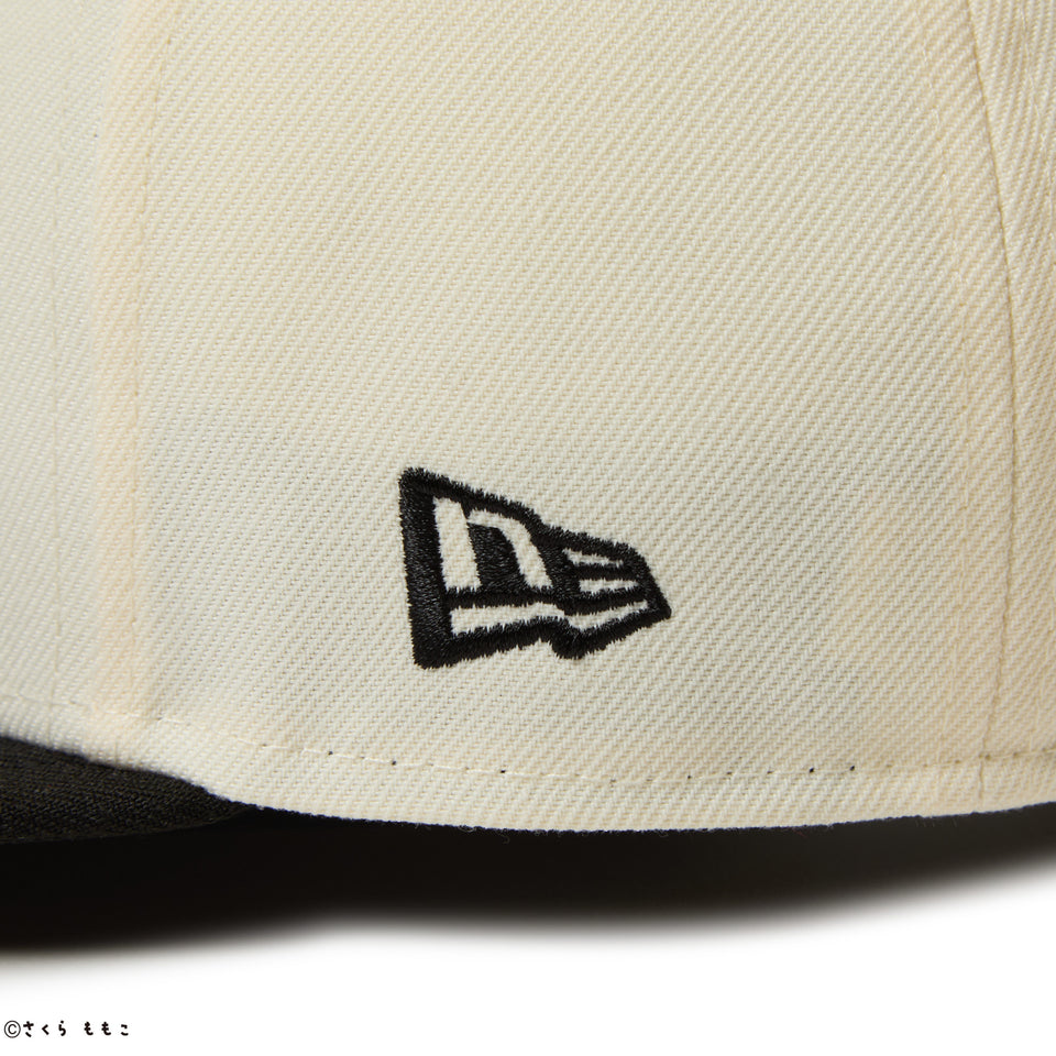 キッズ | Youth 9FIFTY コジコジ COJI-COJI フラッグロゴ クロームホワイト ブラックバイザー | NEW ERA ニューエラ公式オンラインストア