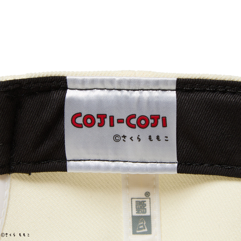 キッズ | Youth 9FIFTY コジコジ COJI-COJI フラッグロゴ クロームホワイト ブラックバイザー | NEW ERA ニューエラ公式オンラインストア