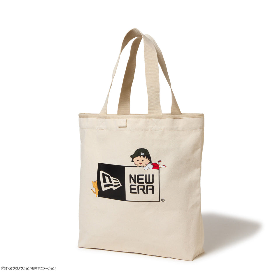 キャンバス トートバッグ 14L ちびまる子ちゃん ボックスロゴ まる子 アイボリー | NEW ERA ニューエラ公式オンラインストア