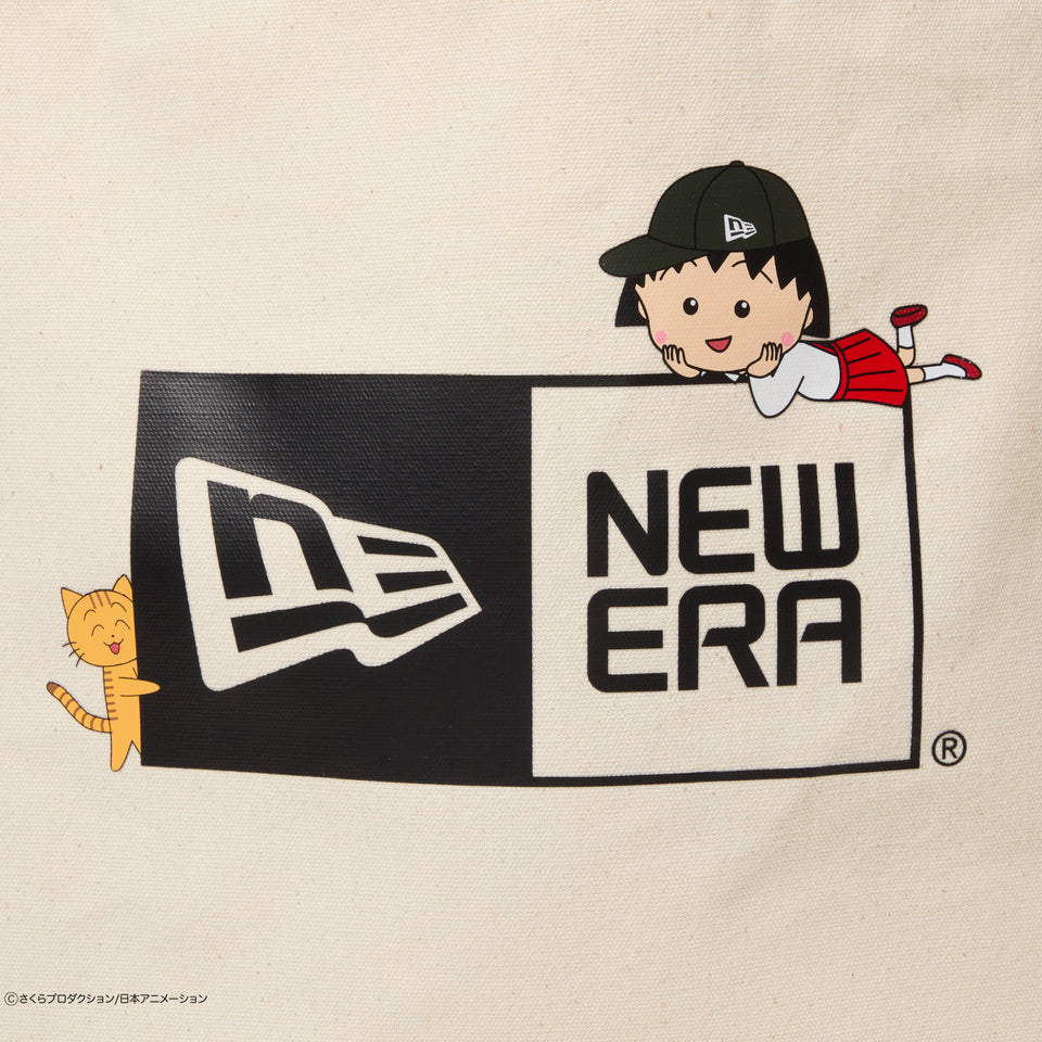 キャンバス トートバッグ 14L ちびまる子ちゃん ボックスロゴ まる子 アイボリー | NEW ERA ニューエラ公式オンラインストア