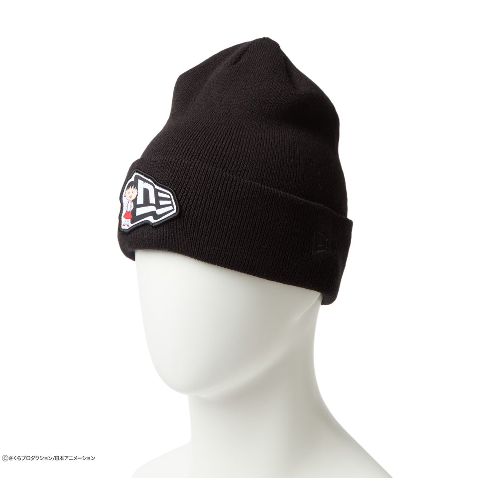 ベーシック カフニット ちびまる子ちゃん フラッグロゴ ブラック | NEW ERA ニューエラ公式オンラインストア