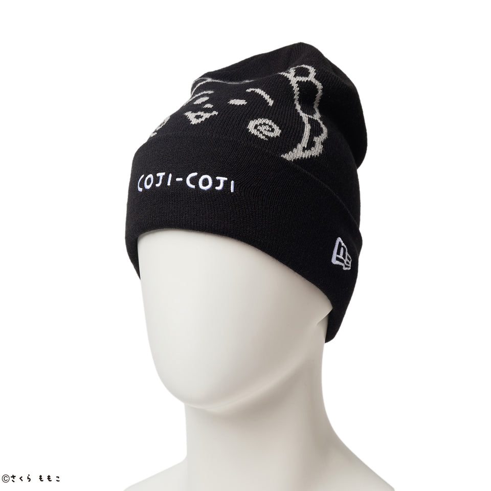 ベーシック カフニット コジコジ COJI-COJI ジャカード ブラック | NEW ERA ニューエラ公式オンラインストア