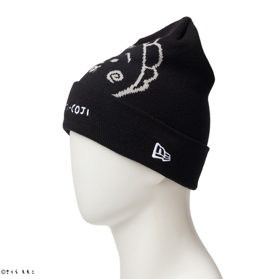 ベーシック カフニット コジコジ COJI-COJI ジャカード ブラック | NEW ERA ニューエラ公式オンラインストア