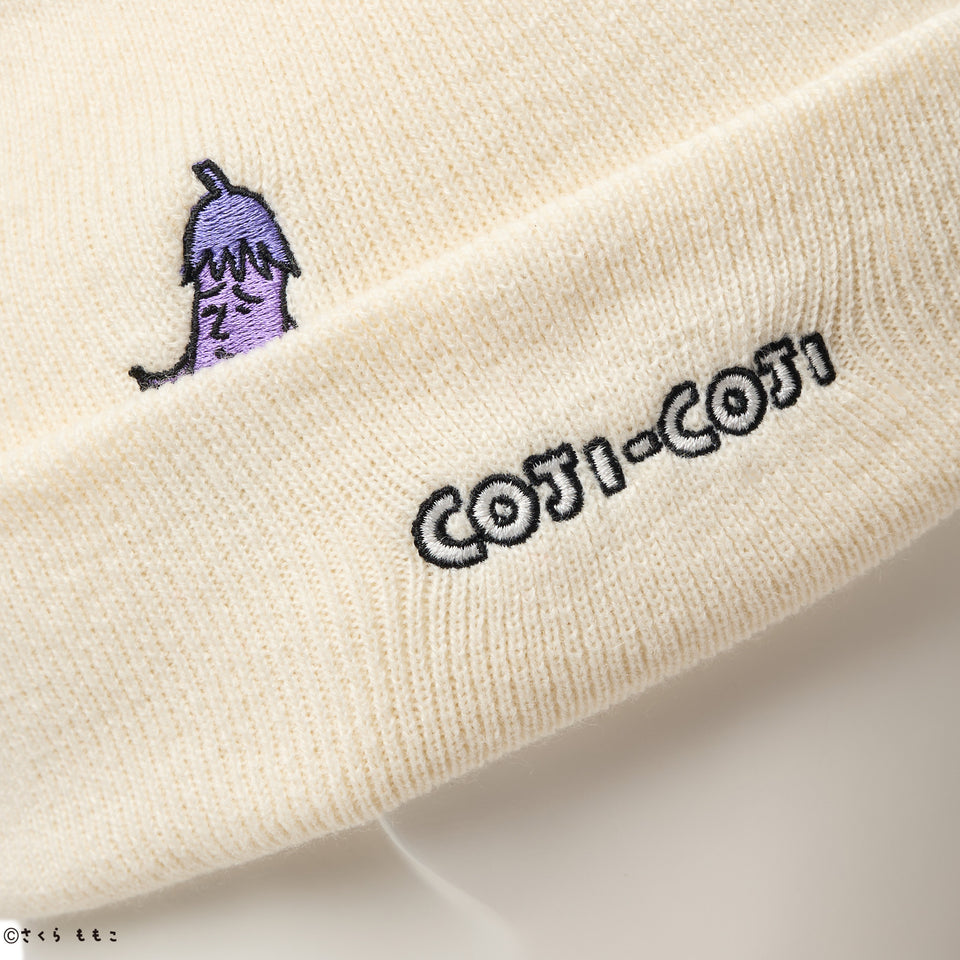 ベーシック カフニット コジコジ COJI-COJI エンブロイダリー クロームホワイト | NEW ERA ニューエラ公式オンラインストア