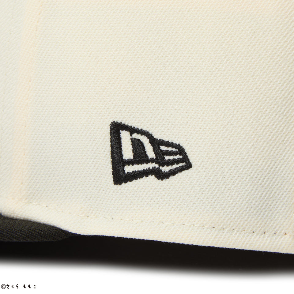59FIFTY コジコジ COJI-COJI フラッグロゴ クローム ブラックバイザー | NEW ERA ニューエラ公式オンラインストア