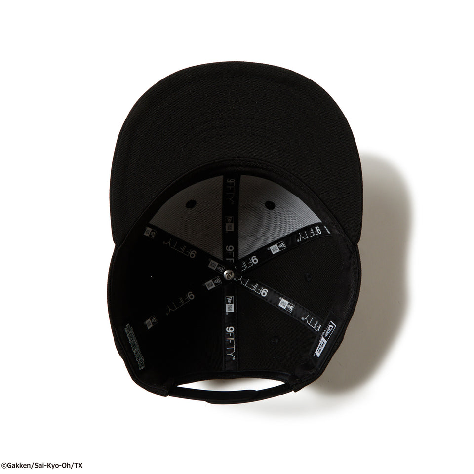 キッズ Youth 9FIFTY 最強王図鑑 Shadow ライオン ティラノサウルス ブラック