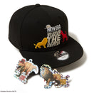 キッズ Youth 9FIFTY 最強王図鑑 Shadow ライオン ティラノサウルス ブラック