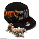 キッズ Youth 9FIFTY 最強王図鑑 ティラノサウルス ブラック