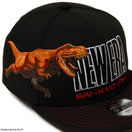 キッズ Youth 9FIFTY 最強王図鑑 ティラノサウルス ブラック