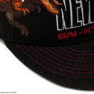 キッズ Youth 9FIFTY 最強王図鑑 ティラノサウルス ブラック