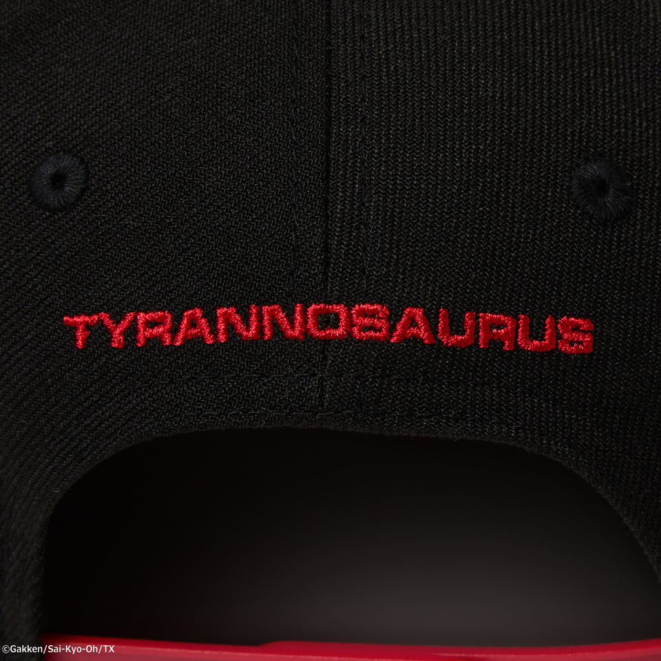 キッズ Youth 9FIFTY 最強王図鑑 ティラノサウルス ブラック