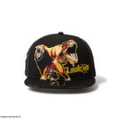 キッズ Youth 9FIFTY 最強王図鑑 LOCK ON ライオン ティラノサウルス ブラック