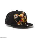 キッズ Youth 9FIFTY 最強王図鑑 LOCK ON ライオン ティラノサウルス ブラック