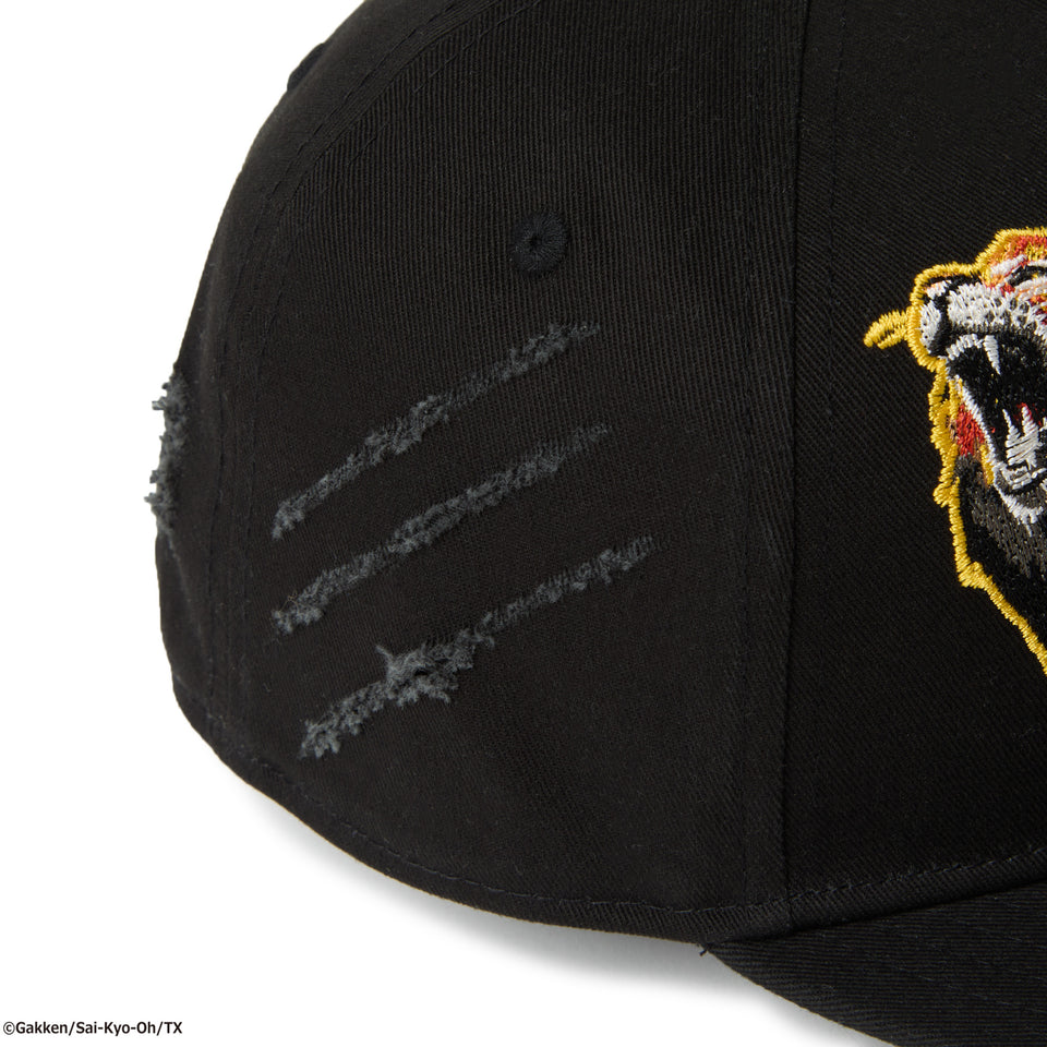 キッズ Youth 9FIFTY 最強王図鑑 LOCK ON ライオン ティラノサウルス ブラック