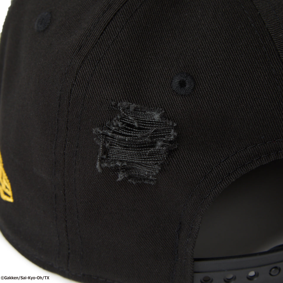 キッズ Youth 9FIFTY 最強王図鑑 LOCK ON ライオン ティラノサウルス ブラック