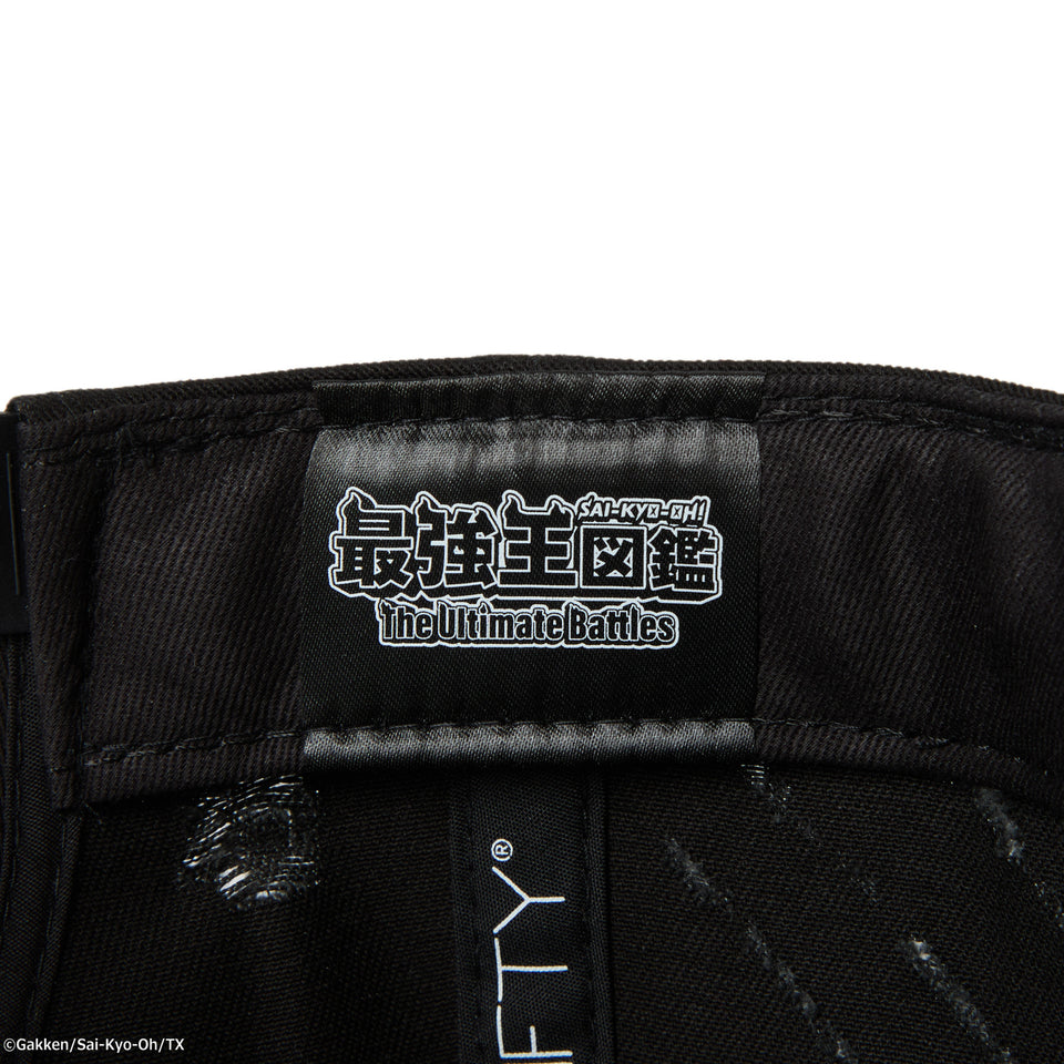キッズ Youth 9FIFTY 最強王図鑑 LOCK ON ライオン ティラノサウルス ブラック