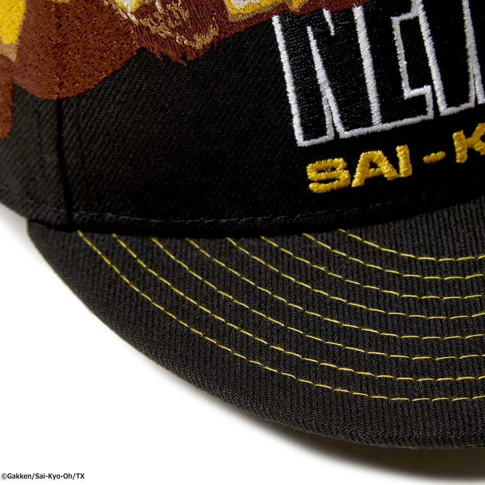 キッズ Youth 9FIFTY 最強王図鑑 ライオン ブラック