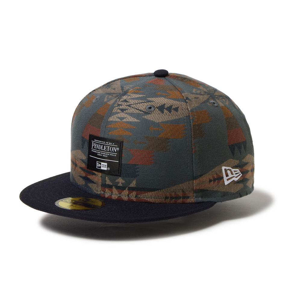 59FIFTY Pendleton ウーブンパッチ ネイビー