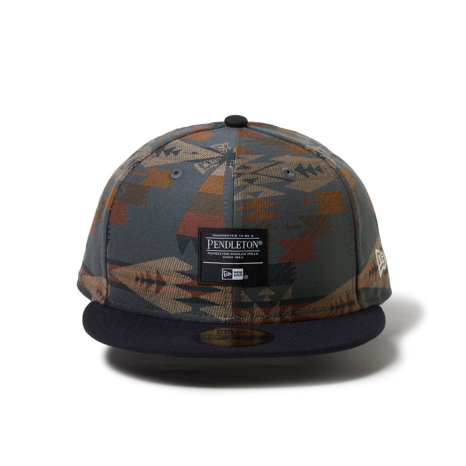 59FIFTY Pendleton ウーブンパッチ ネイビー