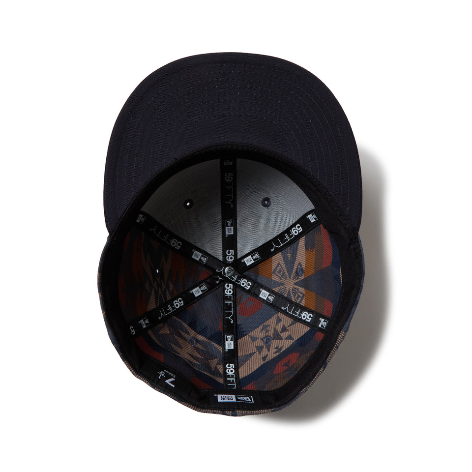 59FIFTY Pendleton ウーブンパッチ ネイビー