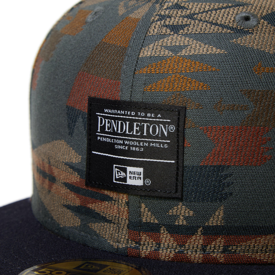 59FIFTY Pendleton ウーブンパッチ ネイビー