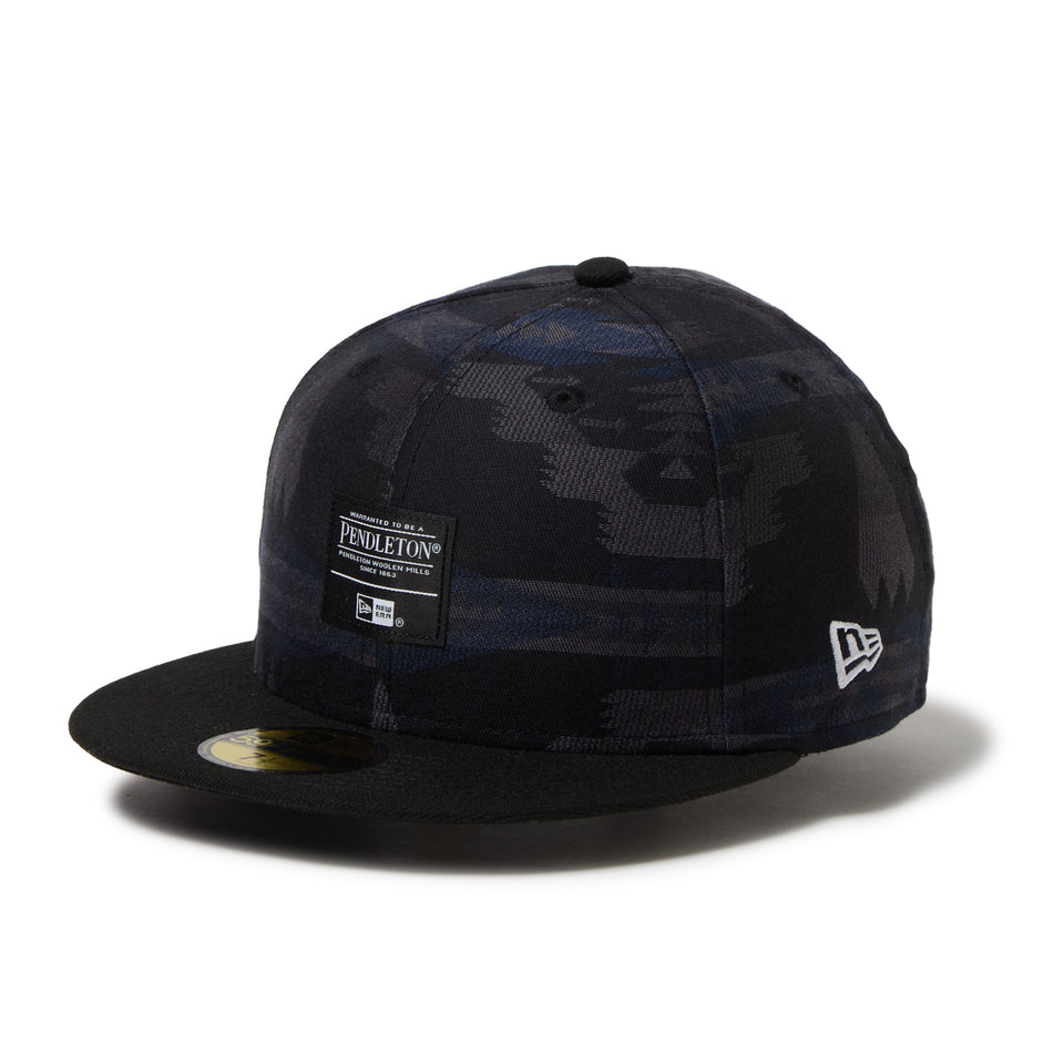 59FIFTY Pendleton ウーブンパッチ ブラック