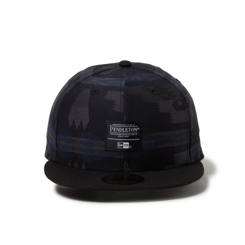 59FIFTY Pendleton ウーブンパッチ ブラック