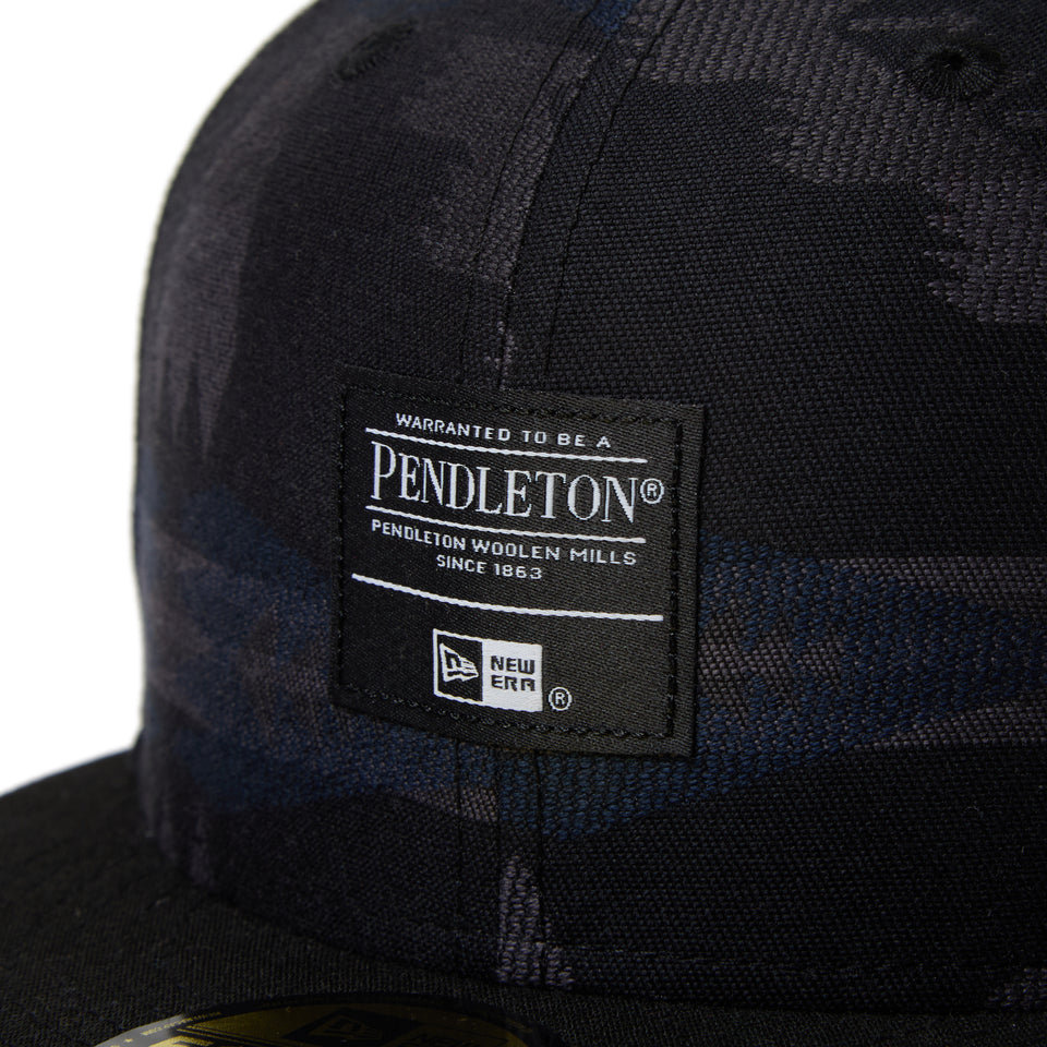 59FIFTY Pendleton ウーブンパッチ ブラック