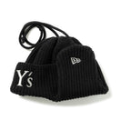 ニットトラッパー Y's FW25 ブラック × グレー