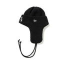 ニットトラッパー Y's FW25 ブラック × グレー