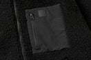 ボアブルゾン Y's FW25 レザーパッチ ブラック