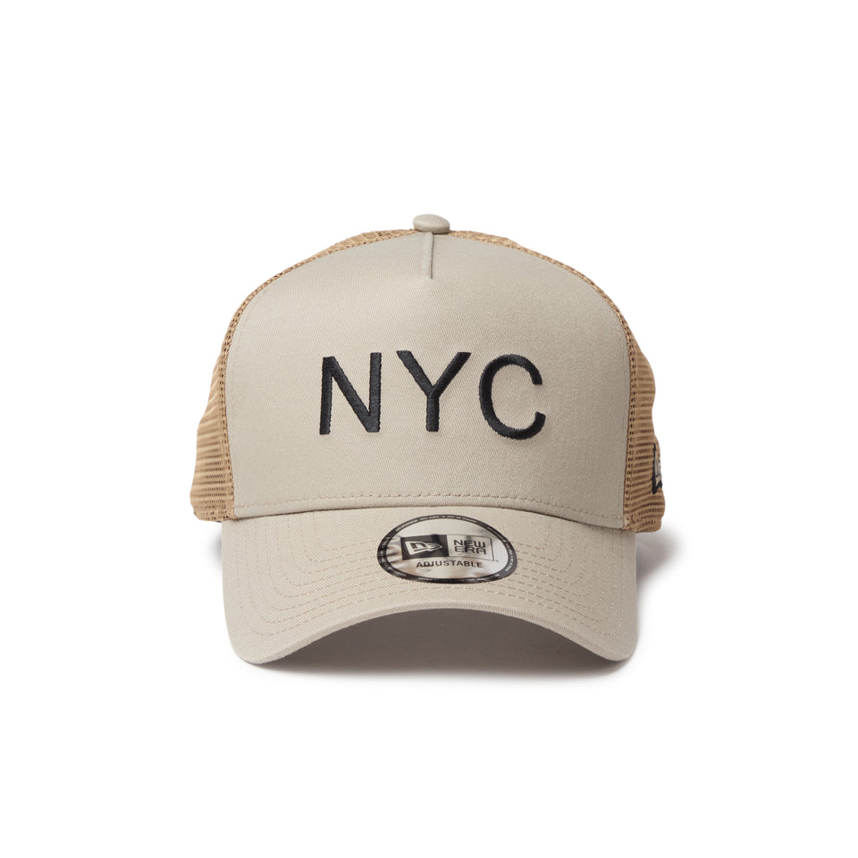 9FORTY A-Frame トラッカー NYC ペブル | NEW ERA ニューエラ公式オンラインストア