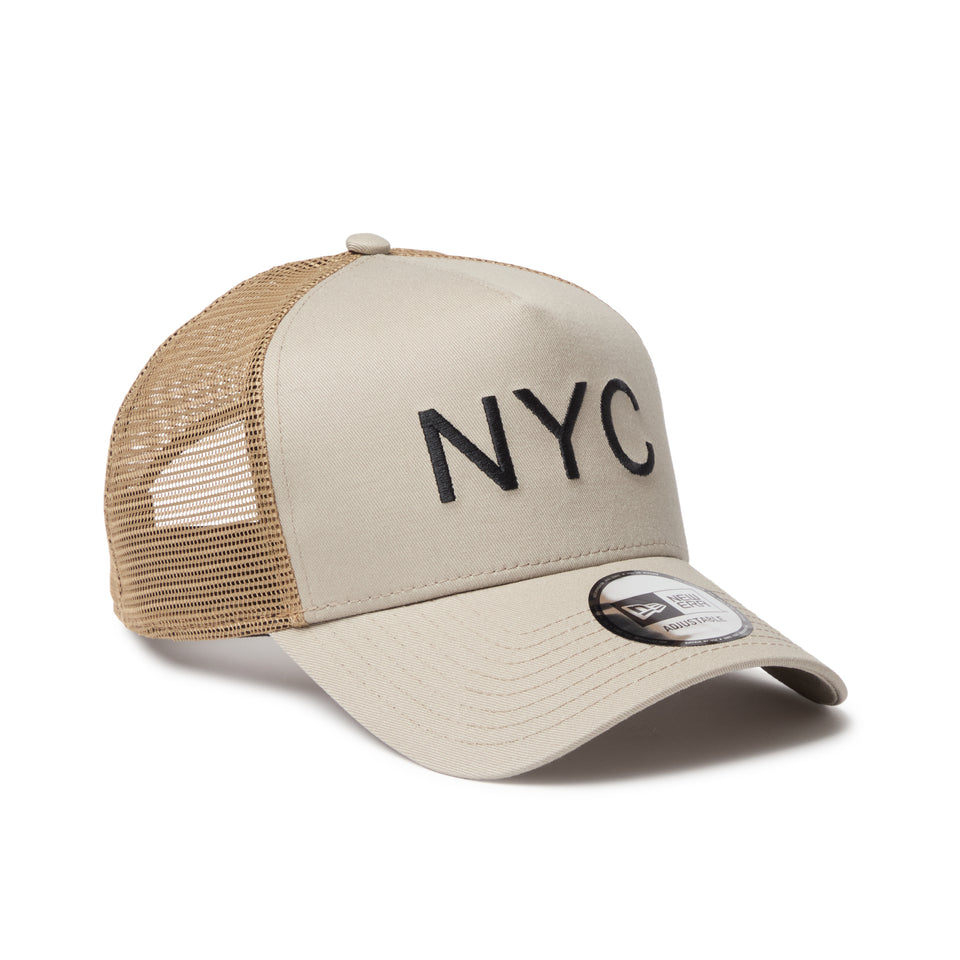 9FORTY A-Frame トラッカー NYC ペブル | NEW ERA ニューエラ公式オンラインストア