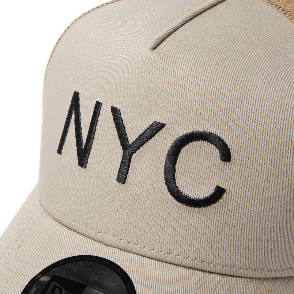9FORTY A-Frame トラッカー NYC ペブル | NEW ERA ニューエラ公式オンラインストア