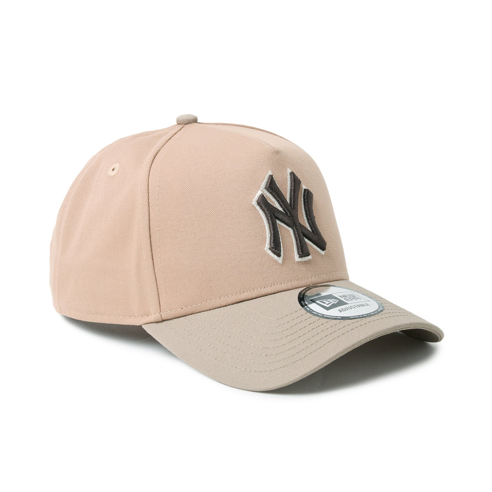 9FORTY A-Frame Mocha Mousse ニューヨーク・ヤンキース タイムレストープ/アッシュブラウン | NEW ERA ニューエラ公式オンラインストア