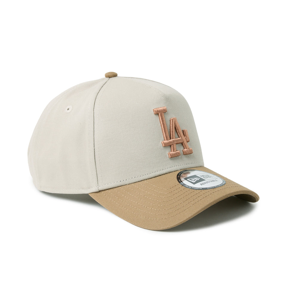 9FORTY A-Frame Mocha Mousse ロサンゼルス・ドジャース リバーブラウン/カーキ | NEW ERA ニューエラ公式オンラインストア