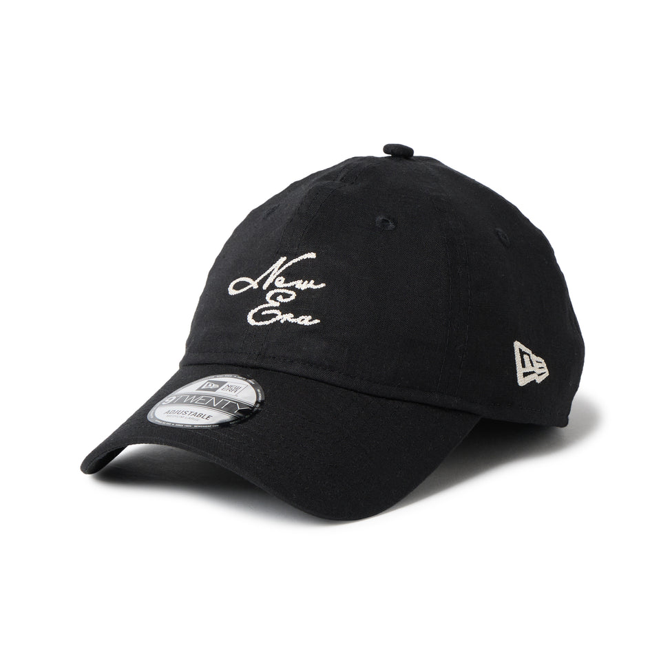 9TWENTY Cotton Linen コットンリネン New Era ブラック | NEW ERA ニューエラ公式オンラインストア