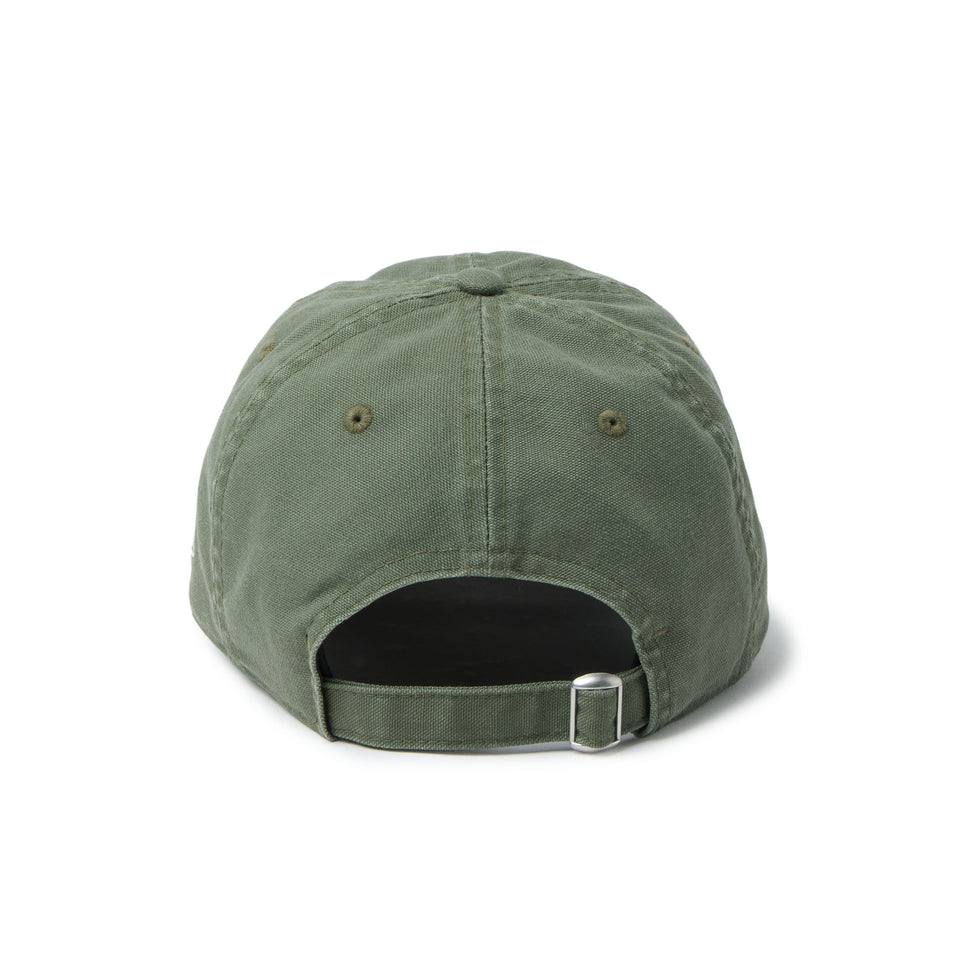 9THIRTY フラッグロゴ ウーブンパッチ Washed Duck オリーブ | NEW ERA ニューエラ公式オンラインストア